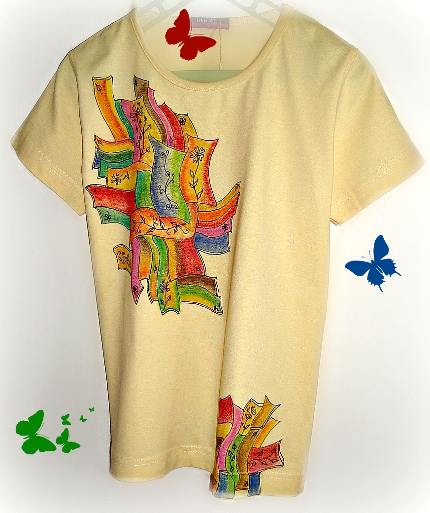 Tričko jako vanilková s banánovou !