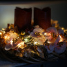 Velký masivní adventní svícen