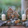 Adventní vesnička - svícen 
