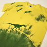 Žluto-zelené dětské tričko s dinosaury (8 let) 12340399
