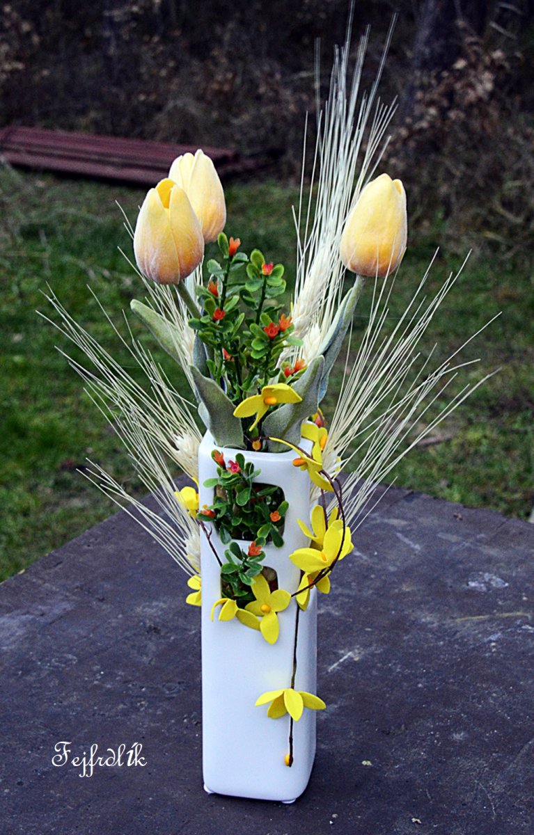 tulipány ve věži ;-)