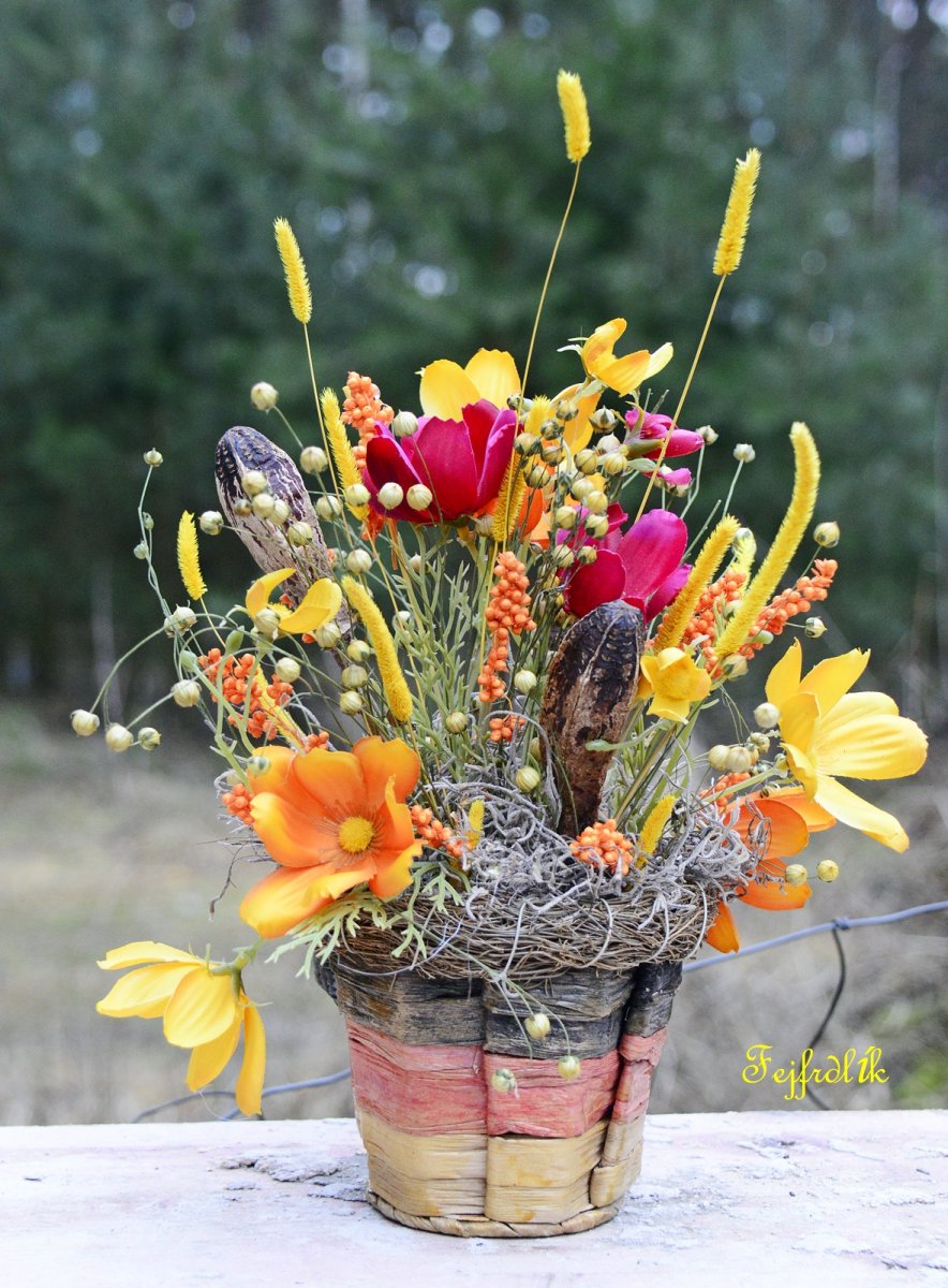 krásenkový košíček..