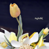 cymbidie s tulipány