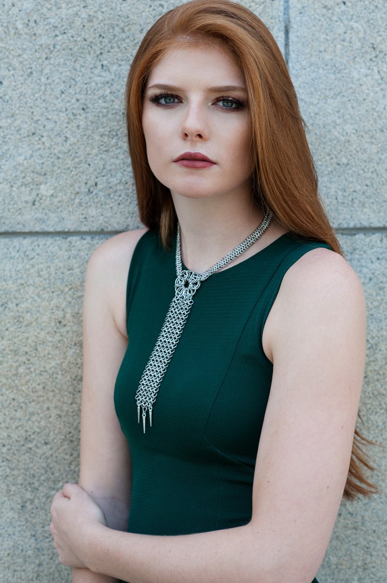 Náhrdelník ve stylu kravaty - varianta A (na objednání)