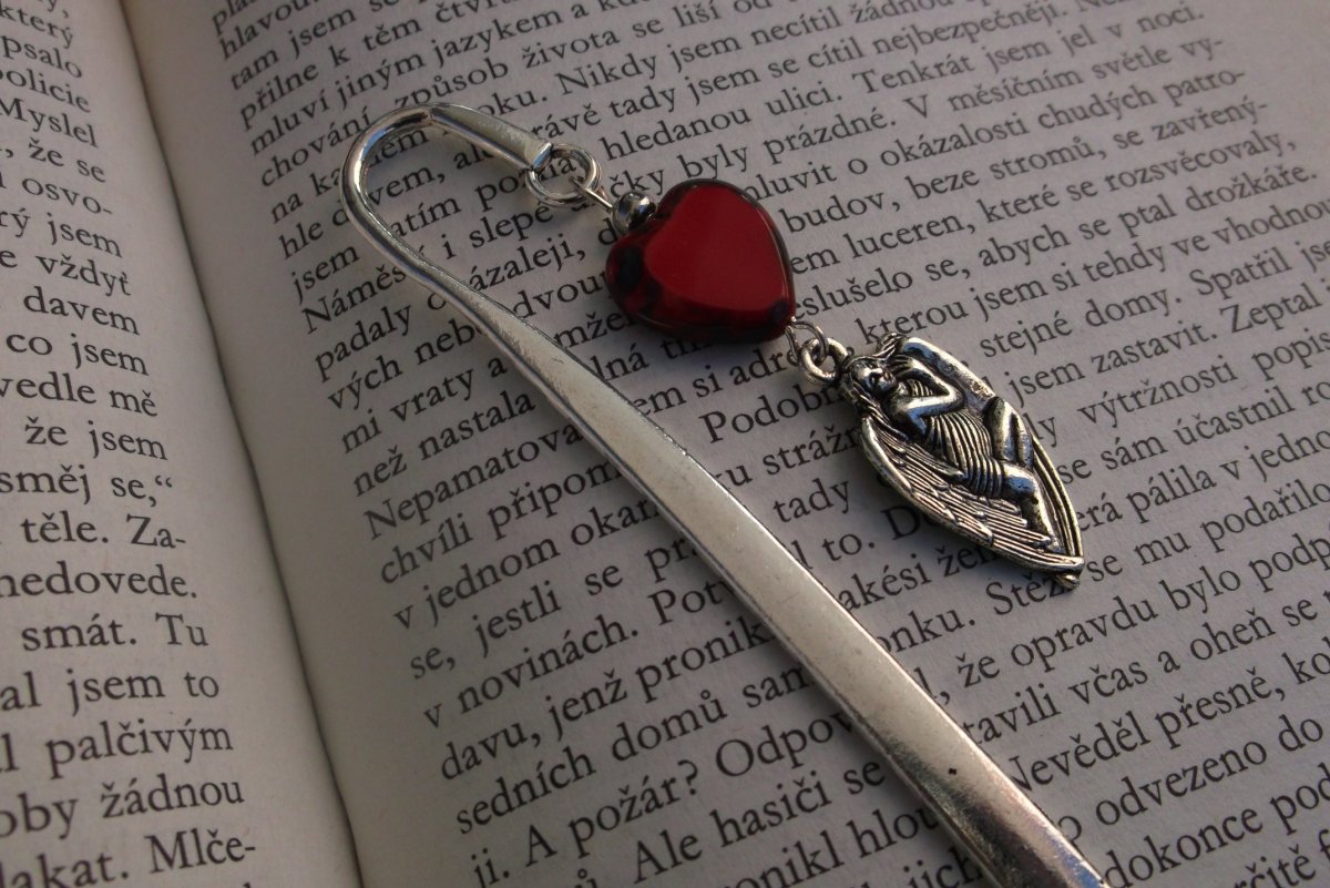 Záložka s andělíčkem