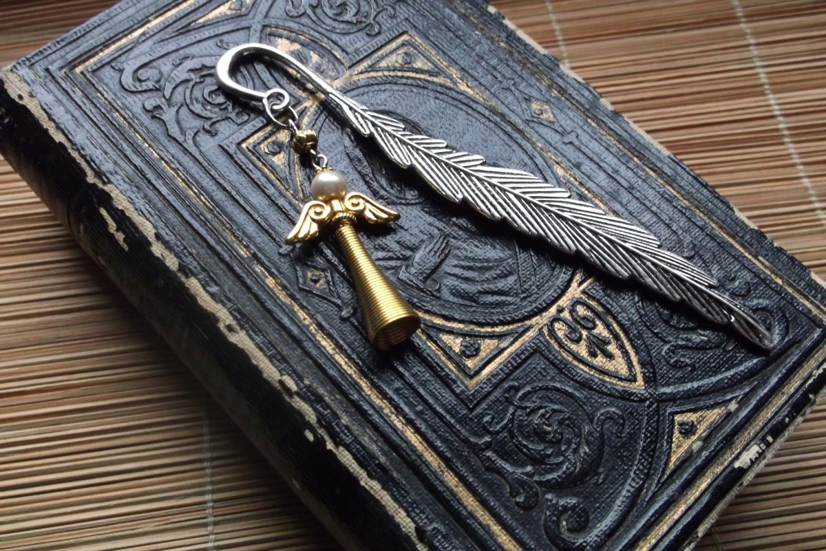 Záložka - andělíček zlatý