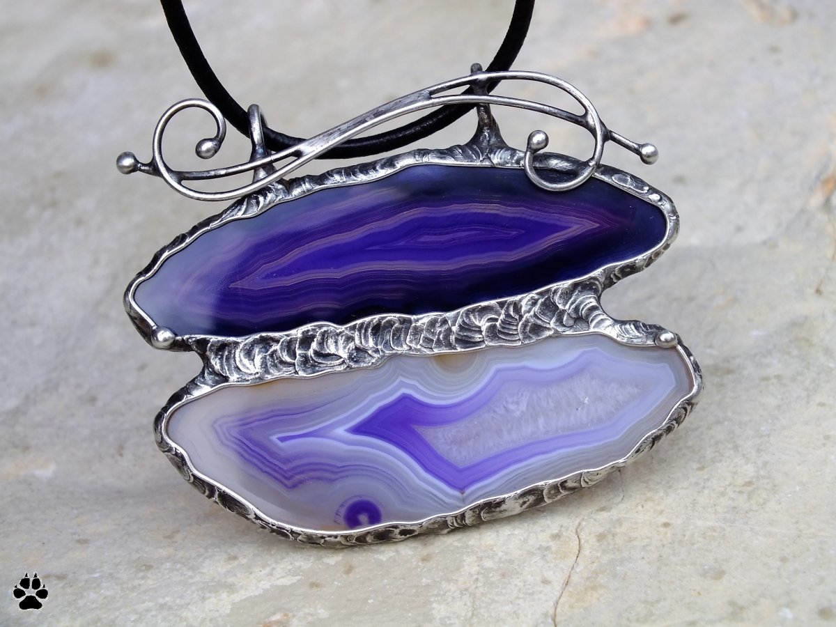 ...patříme k sobě... - achátové plátky