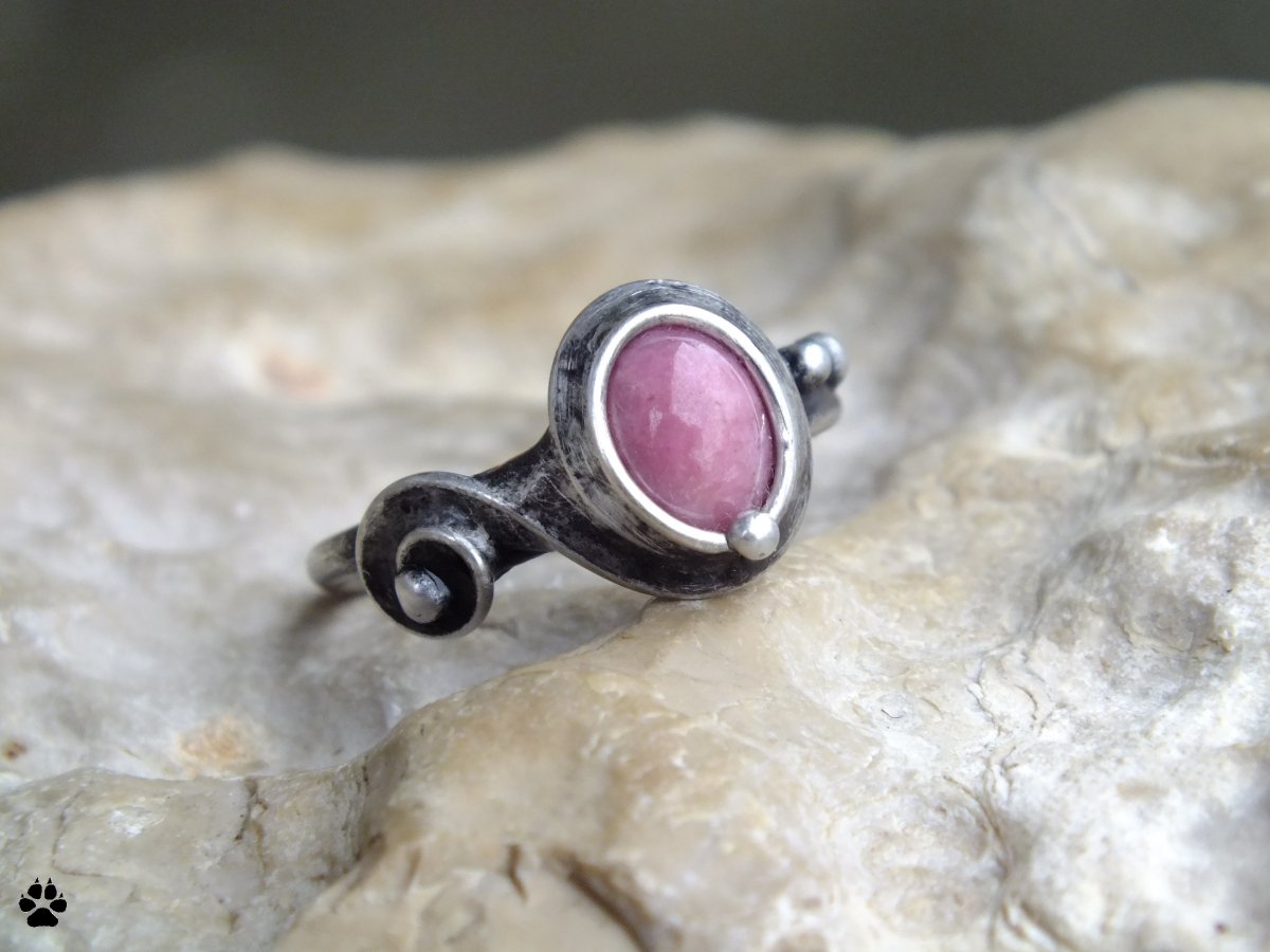 Elegant -  prsten rodonitový 