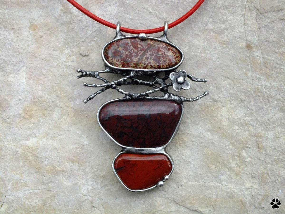 Červená Karkulka - jaspisy brekcie 