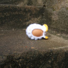Háčkovaná slepička - obal na velikonoční vejce