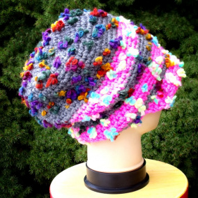 Zimní čepice FLOWER