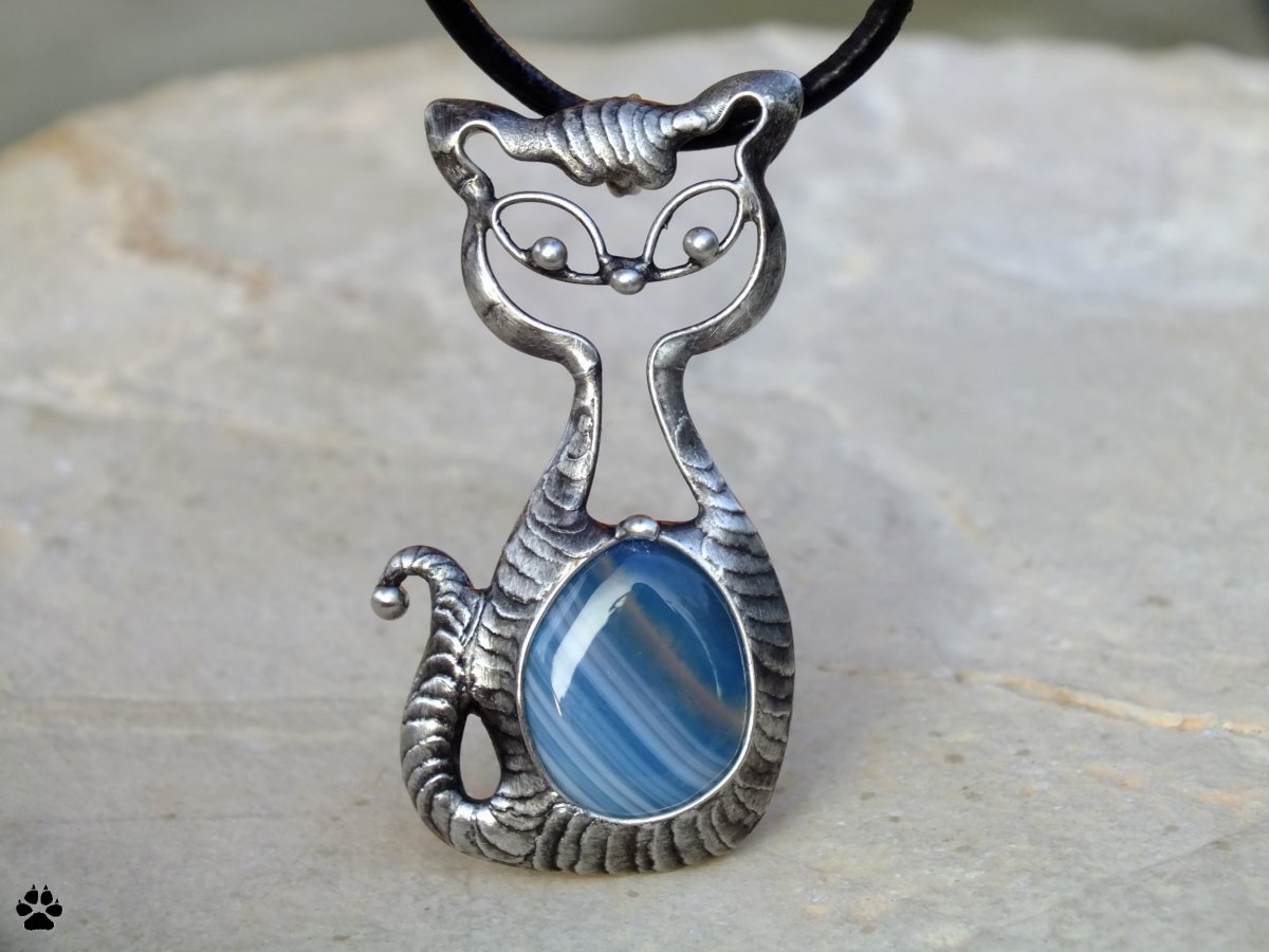 Kocourek Kryštůfek - achát 