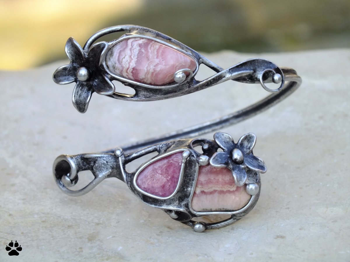 Romance II.- náramek s rodochrozity