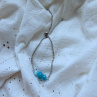 Náramek  -nerez,larimar