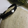 Náramek   -S nerezovým srdíčkem- macrame