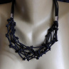 Náhrdelník  černý součkový