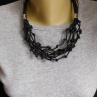 Náhrdelník  černý součkový