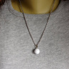 Náhrdelník   - nerezový řetízek s polodrahokamy