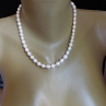 Náhrdelník  -Krásné bílé barokní perly