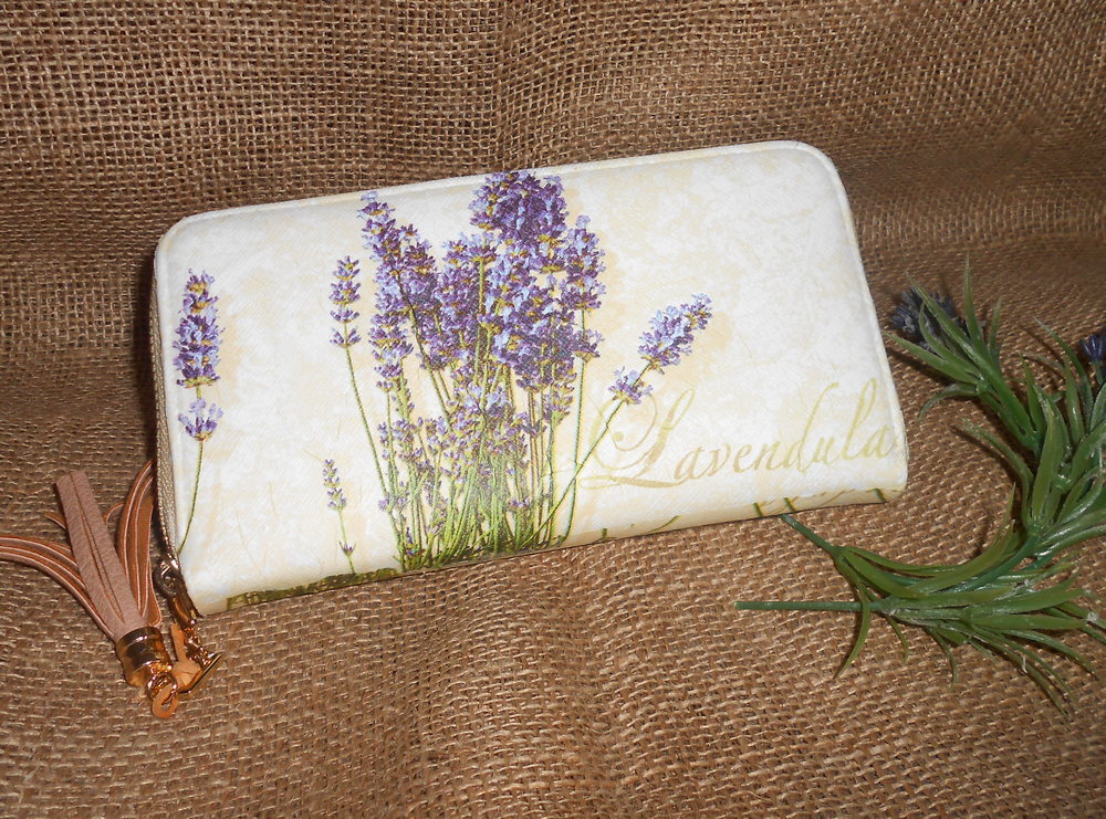 Peněženka - Levandule