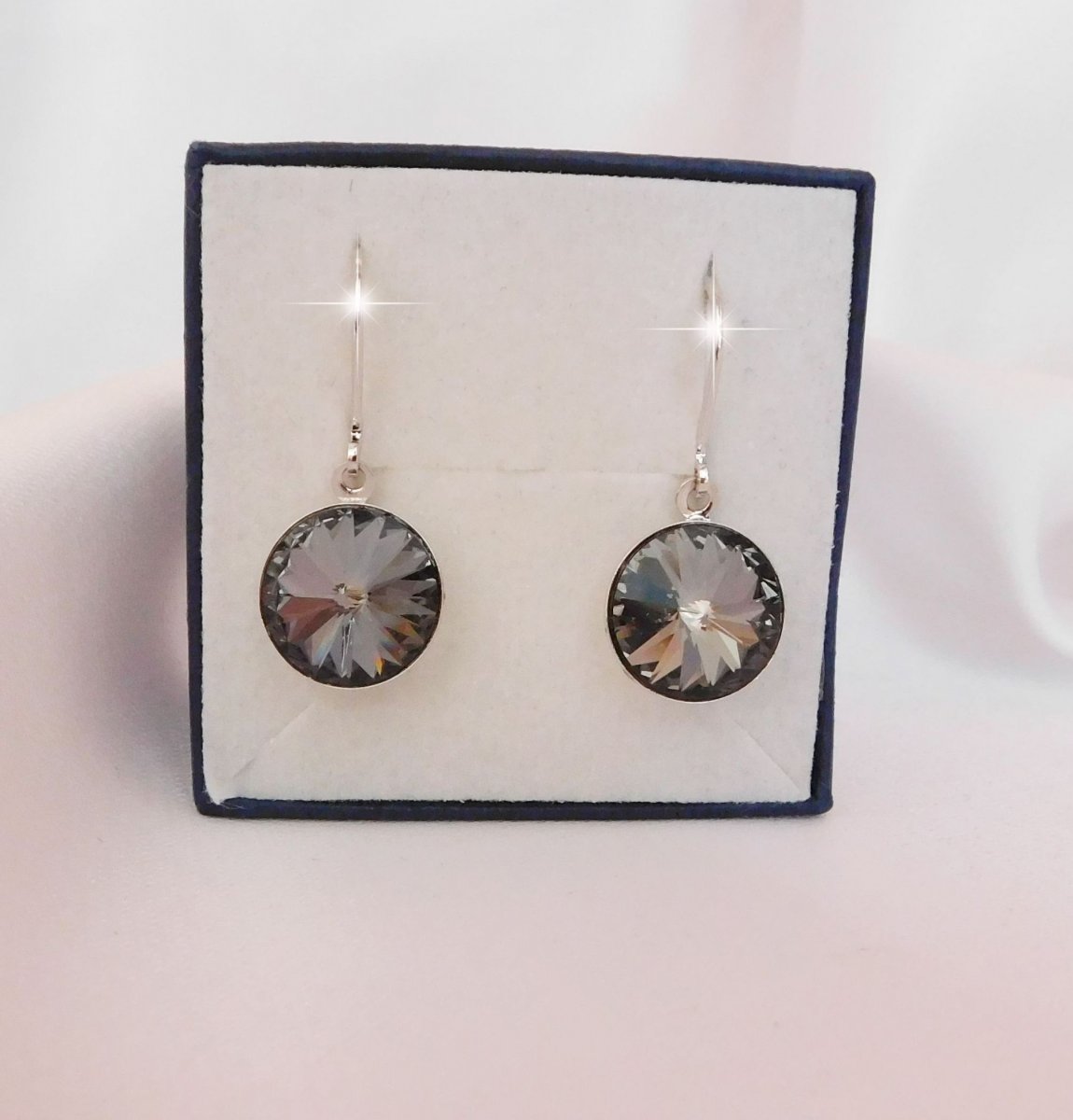 SWAROVSKI ELEMENTS náušnice rivoli