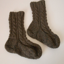 Teplé ponožky s merinem vel. 40-41