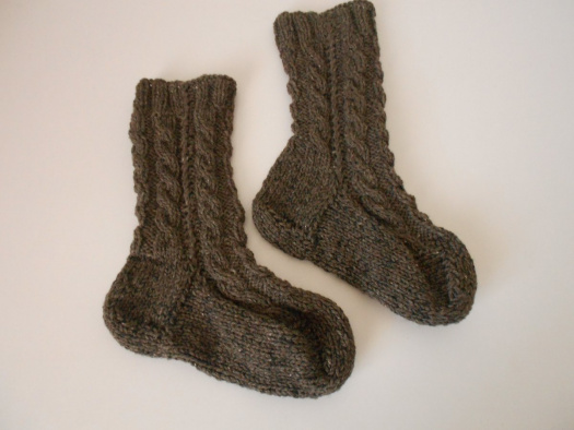 Teplé ponožky s merinem vel. 38-39