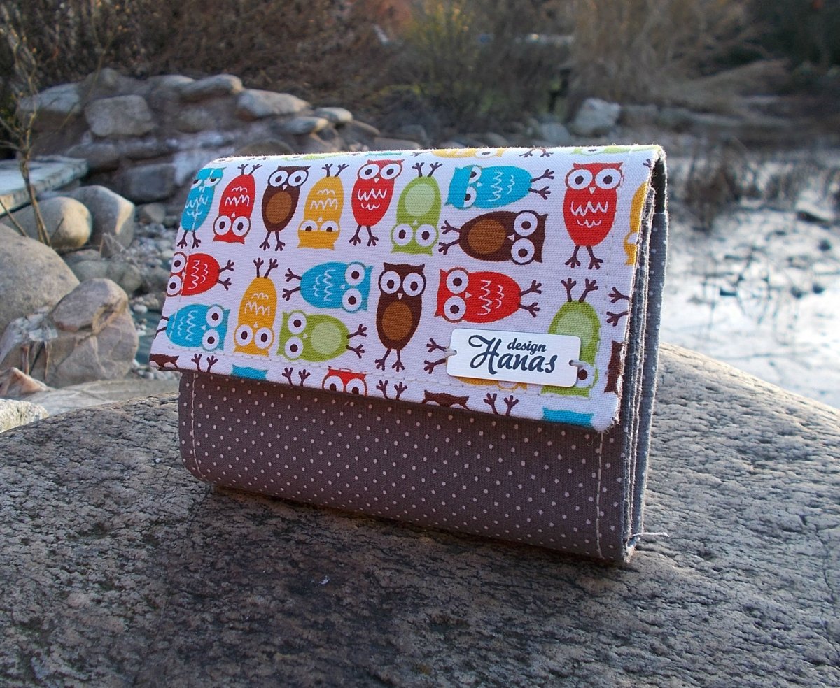 Peněženka veselé sovy
