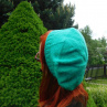 zelený baret