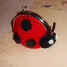 Háčkovaná peněženka - beruška