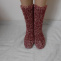 Ručně pletené ponožky s vlnou 36-37