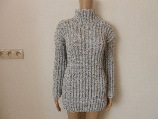 Dámský ručně pletený svetr s merinem vel. S,M