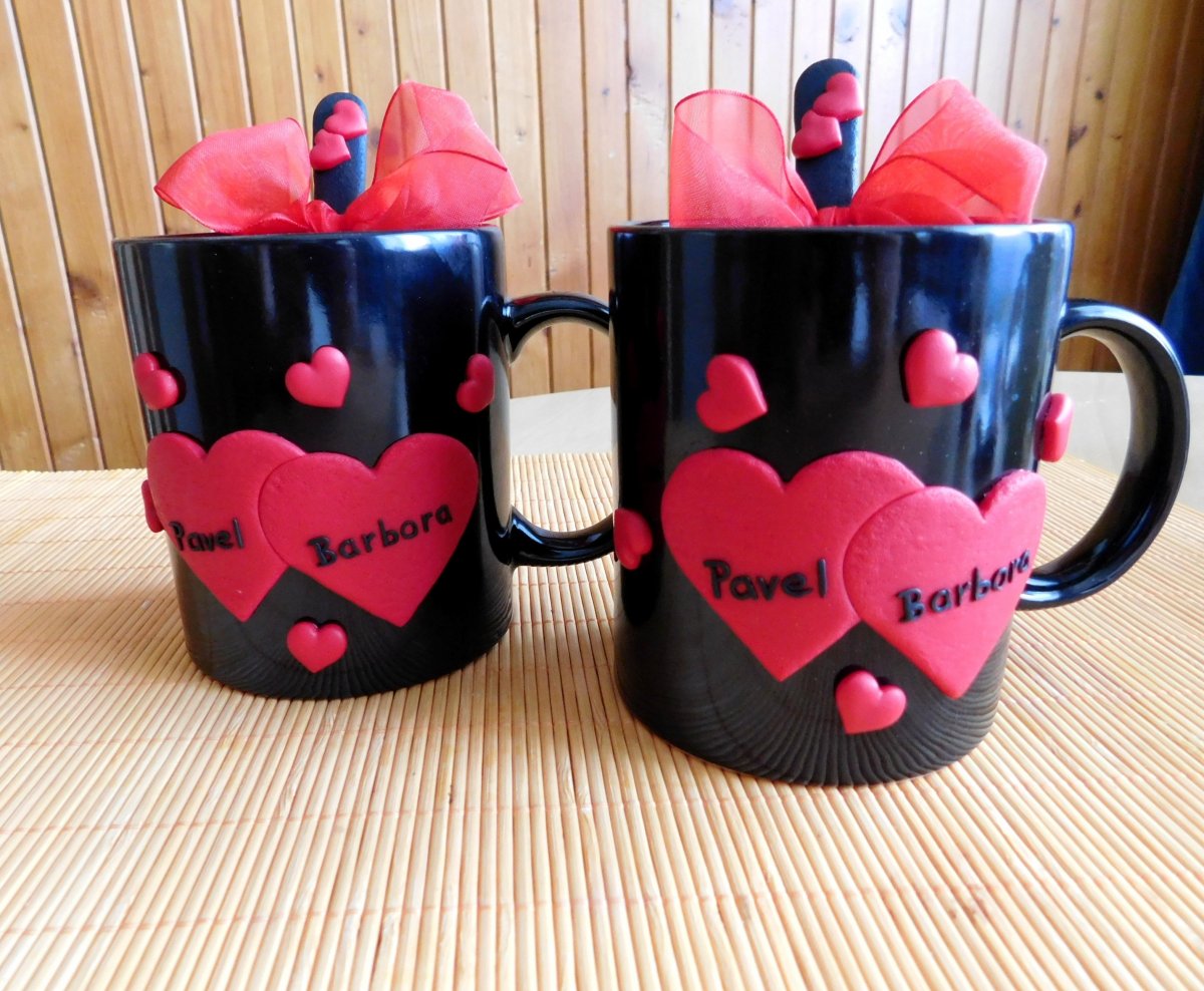  Svatební hrnky a lžičky