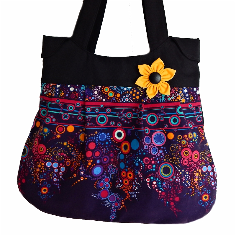 Kabelka bublinka fialová 1