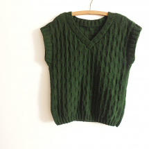 Pánská vesta S,M s vlnou