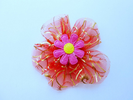 Šitá brož kytička