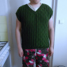 Pánská vesta L,XL s vlnou