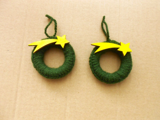 Vánoční ozdoba 2 ks