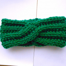 Křížená čelenka merino dětská