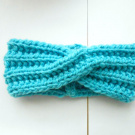 Křížená čelenka merino dětská