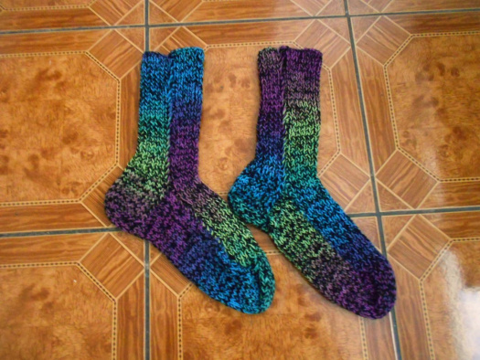 Teplé ponožky s vlnou 46-47