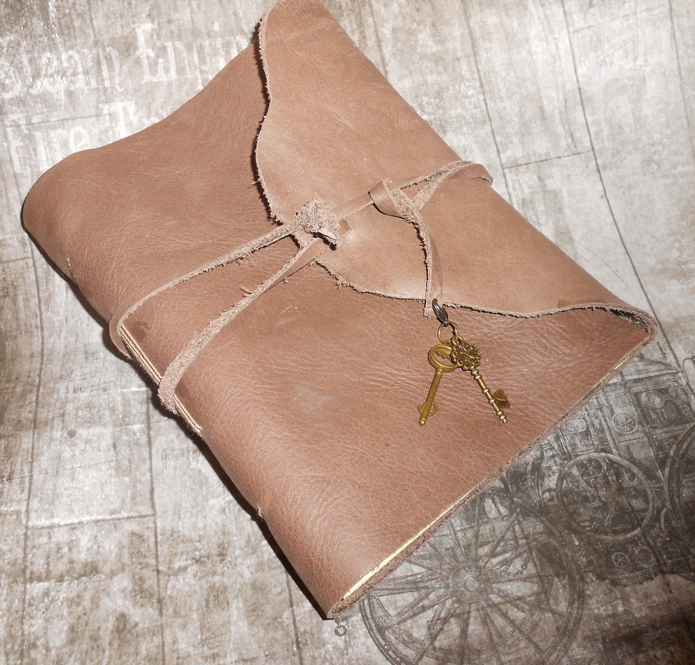 Kožený deník starého klíčníka