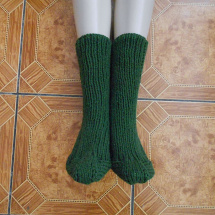 Ručně pletené ponožky s vlnou vel. 36-37