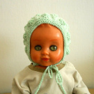 Kojenecká čepička merino