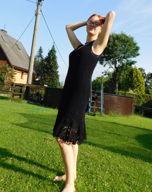 letní šaty - černé