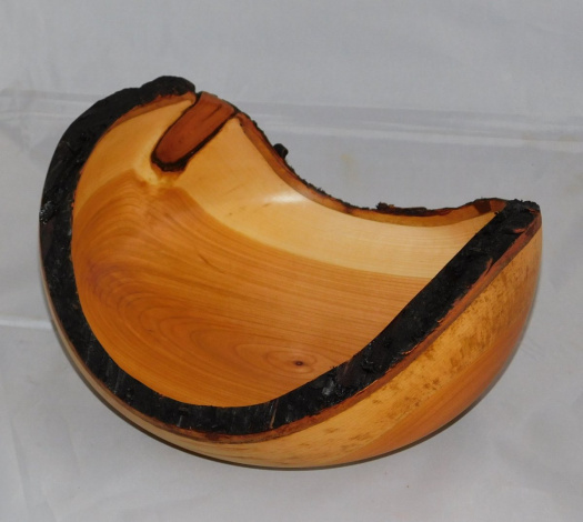 Dřevěná miska - Třešeň - Přírodní