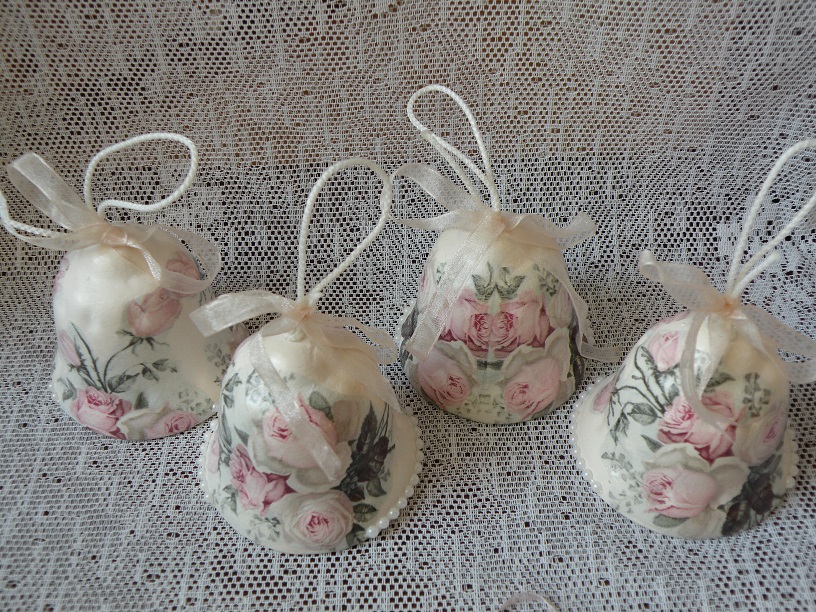 Originální svatební,dárkový keramický zvoneček