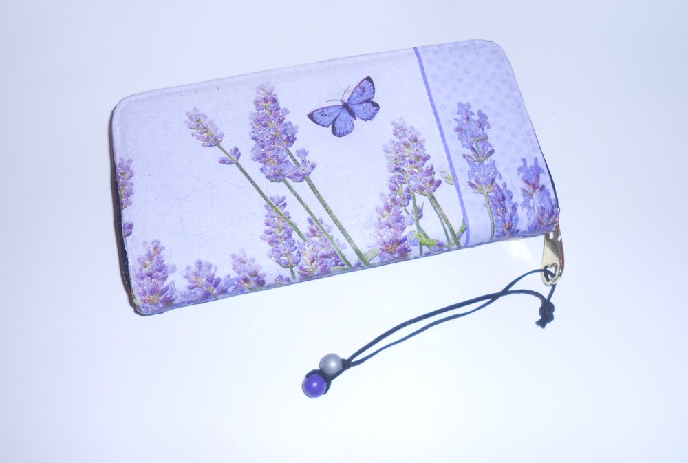 Peněženka-Levandule