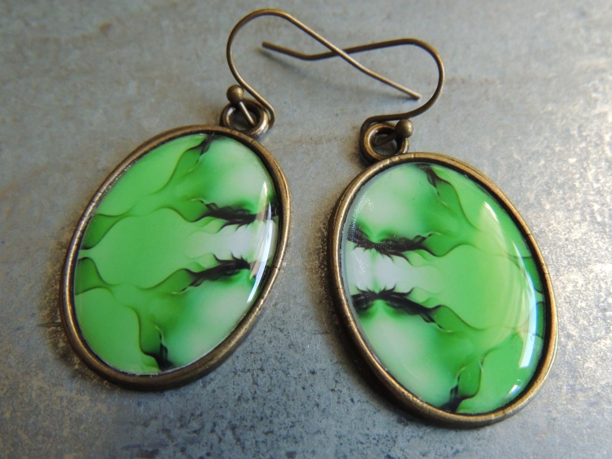 Jsem zelená, náušnice