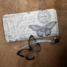 Peněženka v dárkové krabičce - černý motýl